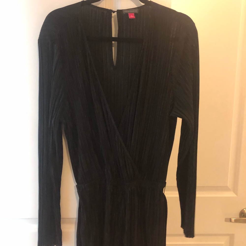 Posh and chic black jumpsuit